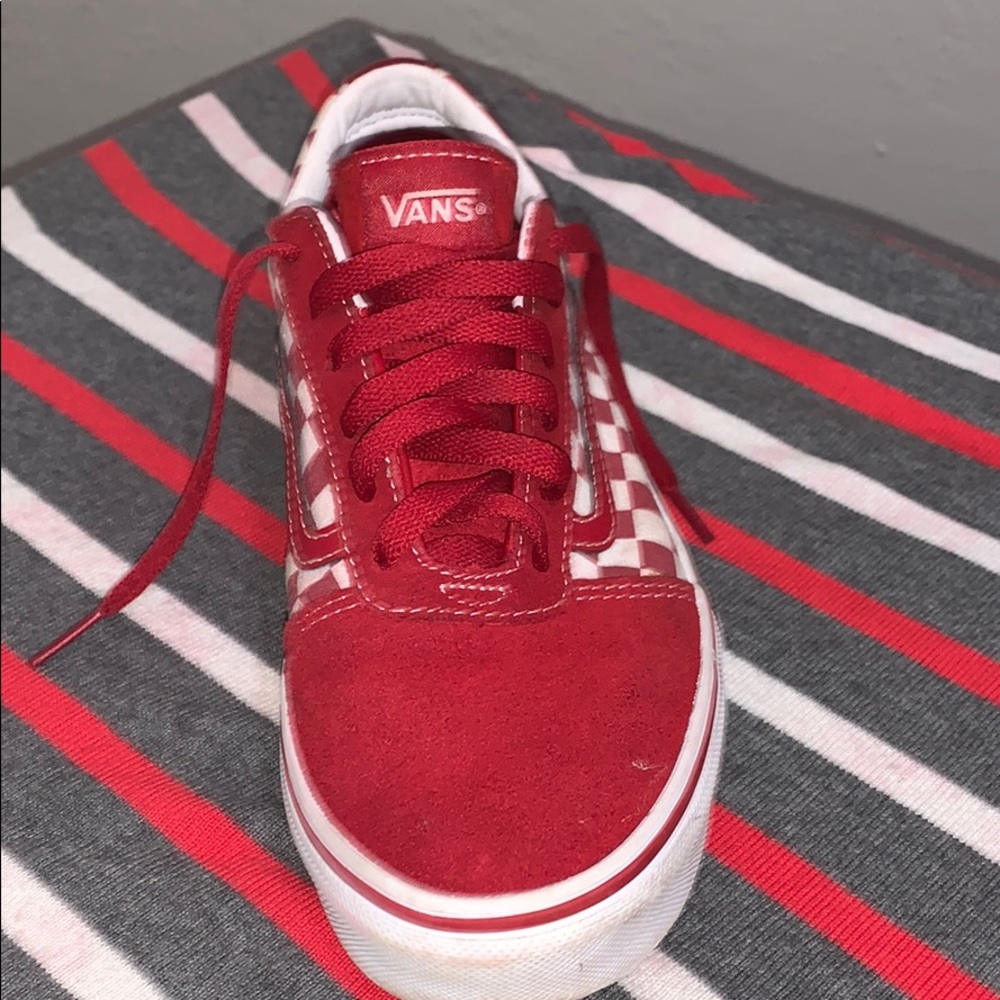 (Checkered)Chilli Peppers Vans(6Y) - Picture 6 of 9